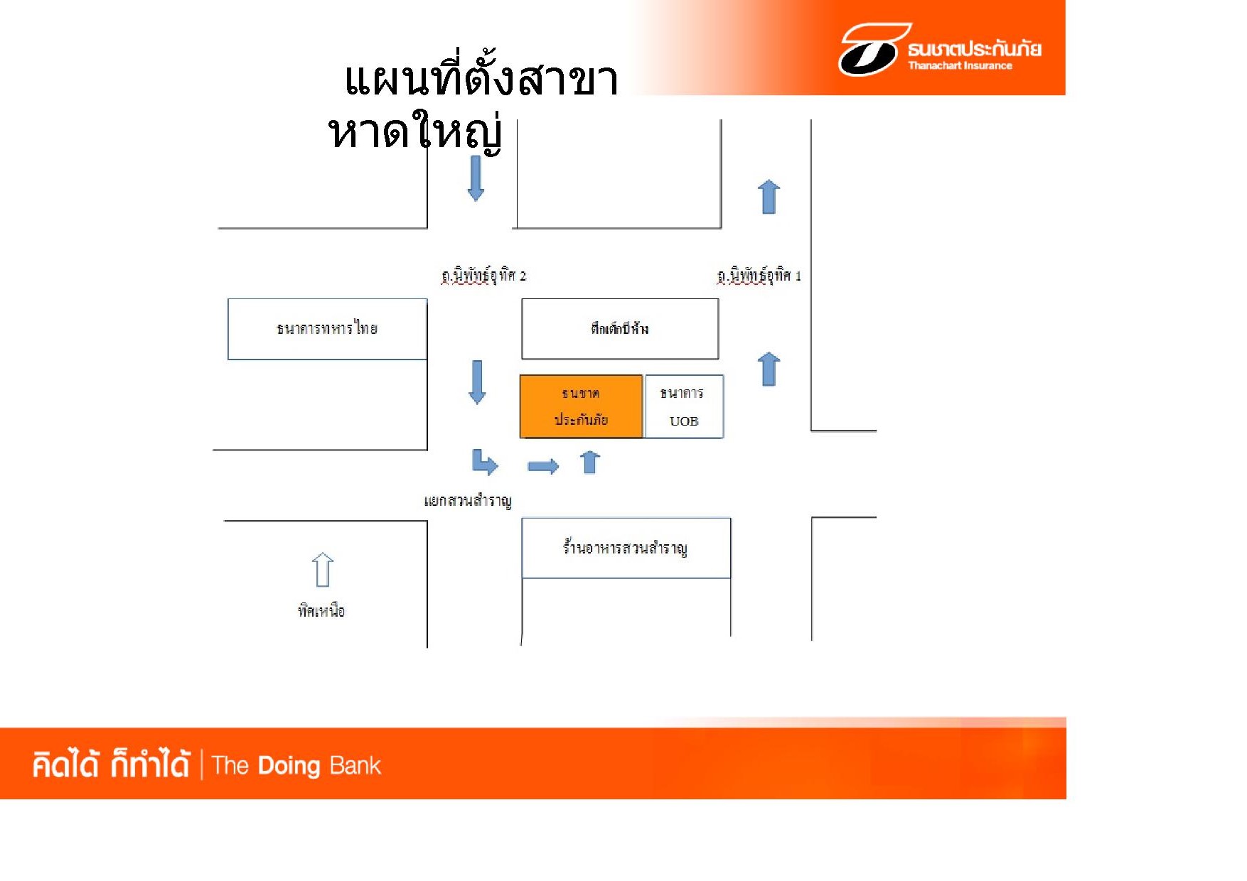 แผนที่สาขาหาดใหญ่